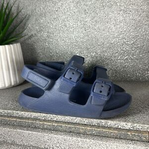 Osh Kosh B’Gosh Blue Sandals Arizona Birkenstock Style Size 10